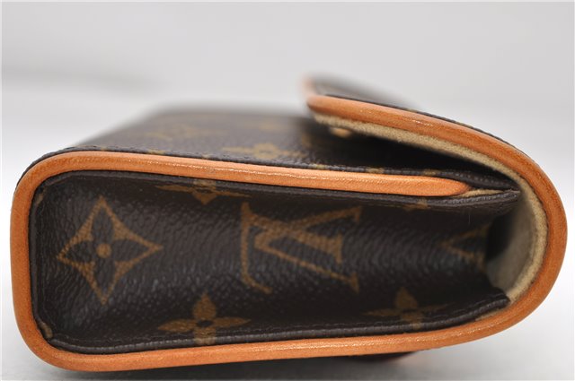 Auth Louis Vuitton Monogram Pochette Florentine Pouch Waist Bag M51855 LV 7127D