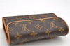 Auth Louis Vuitton Monogram Pochette Florentine Pouch Waist Bag M51855 LV 7127D