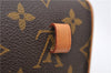 Auth Louis Vuitton Monogram Pochette Florentine Pouch Waist Bag M51855 LV 7127D