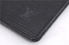 Authentic Louis Vuitton Epi Agenda Note Book Cover Black 7127E
