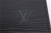 Authentic Louis Vuitton Epi Agenda Note Book Cover Black 7127E