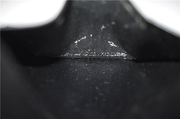 Authentic Louis Vuitton Epi Agenda Note Book Cover Black 7127E