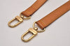 Authentic Louis Vuitton Leather Shoulder Strap Beige 40.2-47.2" LV 7127I