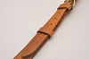 Authentic Louis Vuitton Leather Shoulder Strap Beige 40.2-47.2" LV 7127I