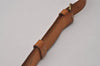 Authentic Louis Vuitton Leather Shoulder Strap Beige 40.2-47.2" LV 7127I