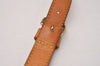 Authentic Louis Vuitton Leather Shoulder Strap Beige 40.2-47.2" LV 7127I