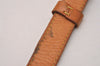 Authentic Louis Vuitton Leather Shoulder Strap Beige 40.2-47.2" LV 7127I