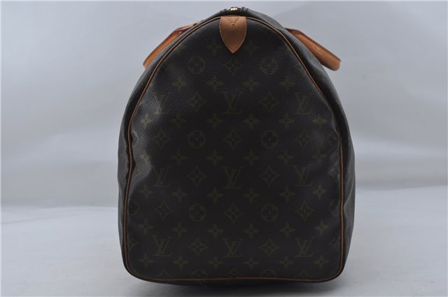 Authentic Louis Vuitton Monogram Keepall 55 Travel Boston Bag M41424 LV 7129D