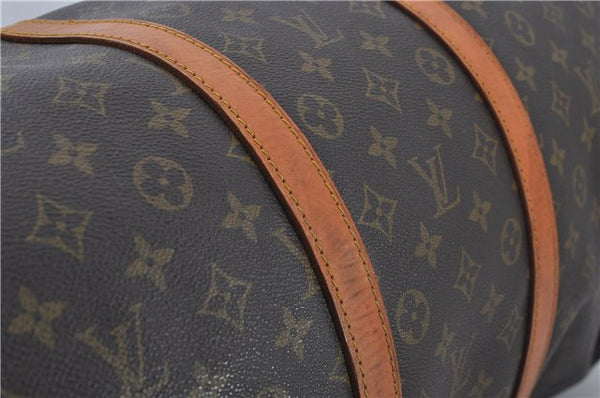 Authentic Louis Vuitton Monogram Keepall 55 Travel Boston Bag M41424 LV 7129D