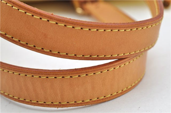 Auth Louis Vuitton Vernis Rose Wood Avenue Shoulder Bag Yellow M93508 LV 7130F