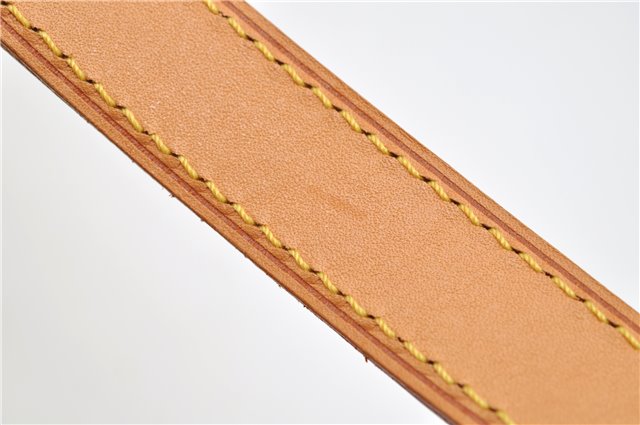 Auth Louis Vuitton Vernis Rose Wood Avenue Shoulder Bag Yellow M93508 LV 7130F