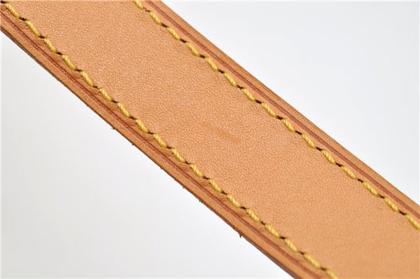 Auth Louis Vuitton Vernis Rose Wood Avenue Shoulder Bag Yellow M93508 LV 7130F