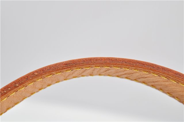 Auth Louis Vuitton Vernis Rose Wood Avenue Shoulder Bag Yellow M93508 LV 7130F