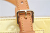 Auth Louis Vuitton Vernis Rose Wood Avenue Shoulder Bag Yellow M93508 LV 7130F