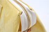 Auth Louis Vuitton Vernis Rose Wood Avenue Shoulder Bag Yellow M93508 LV 7130F