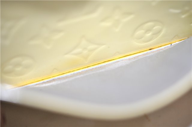 Auth Louis Vuitton Vernis Rose Wood Avenue Shoulder Bag Yellow M93508 LV 7130F