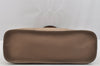 Authentic HERMES Cabag GM 2Way Shoulder Hand Tote Bag Canvas Brown 7130I