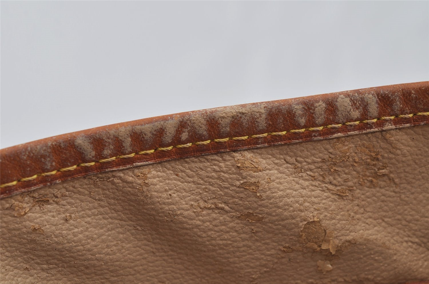 Authentic Louis Vuitton Monogram Bucket PM Shoulder Tote Bag M42238 Junk 7131I