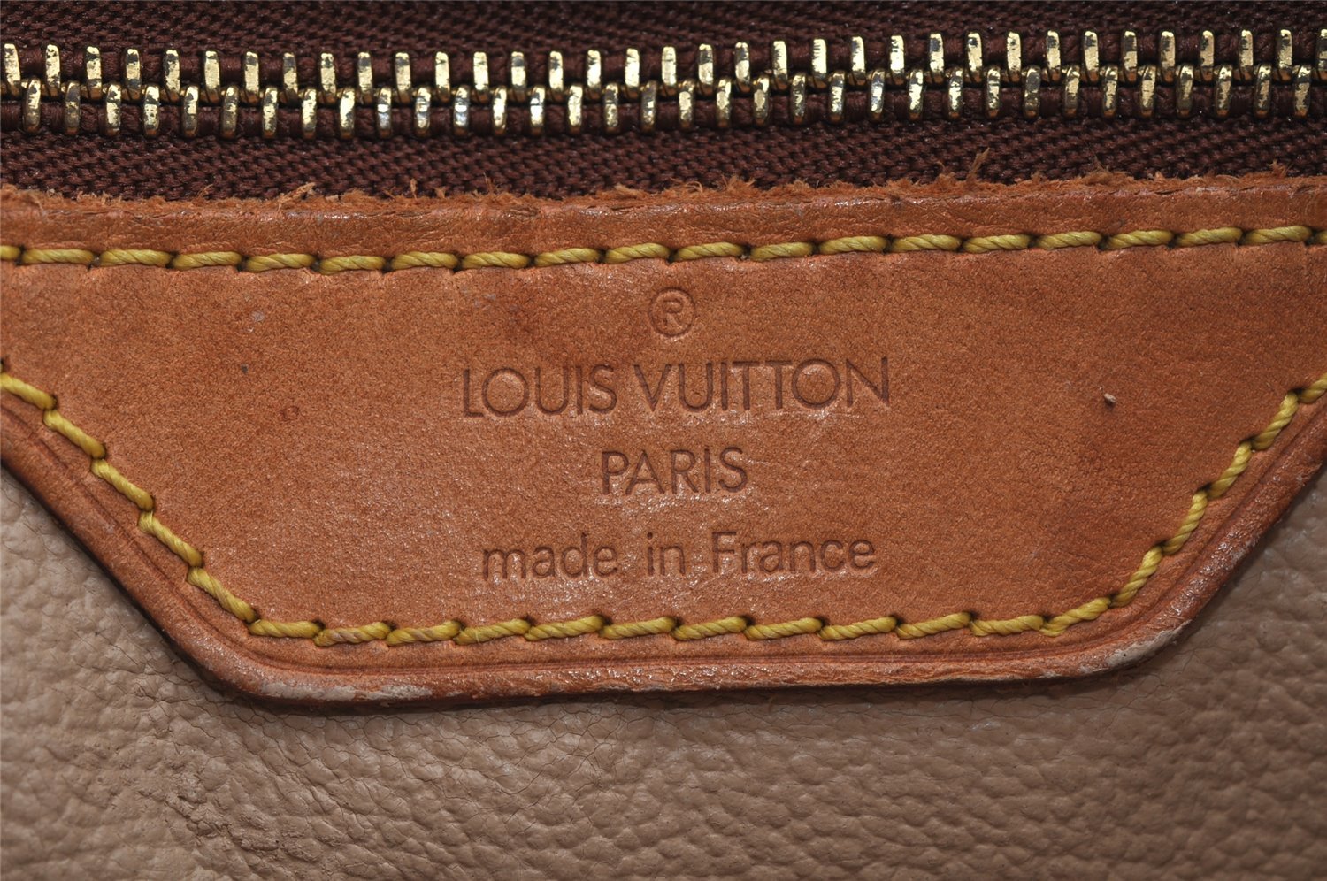 Authentic Louis Vuitton Monogram Bucket PM Shoulder Tote Bag M42238 Junk 7131I