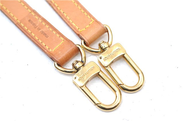 Authentic Louis Vuitton Leather Shoulder Strap Beige 39" LV 7132E