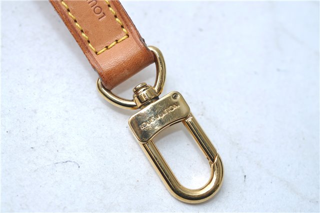 Authentic Louis Vuitton Leather Shoulder Strap Beige 39