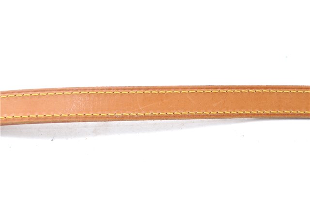 Authentic Louis Vuitton Leather Shoulder Strap Beige 39