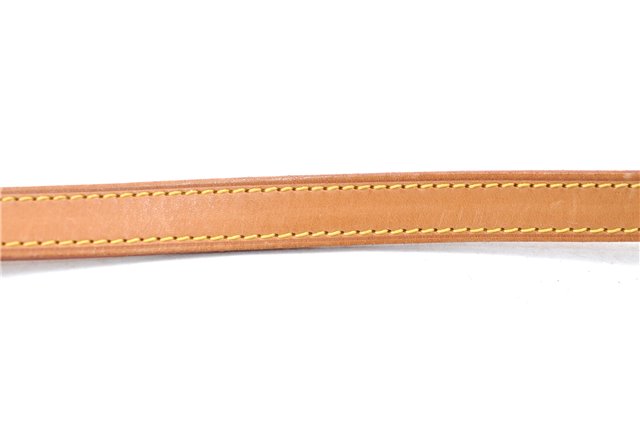 Authentic Louis Vuitton Leather Shoulder Strap Beige 39
