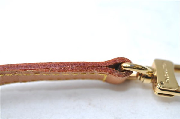 Authentic Louis Vuitton Leather Shoulder Strap Beige 39" LV 7132E