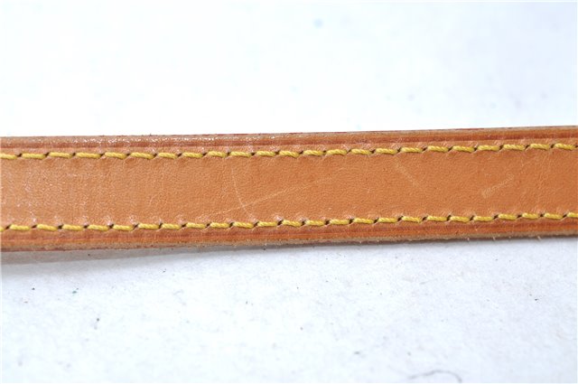 Authentic Louis Vuitton Leather Shoulder Strap Beige 39