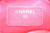 Authentic CHANEL Cambon Line Quilted Calf Skin Cigarette Case Pouch Black 7133C