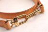 Authentic Louis Vuitton Leather Shoulder Strap Beige 39" LV 7133E