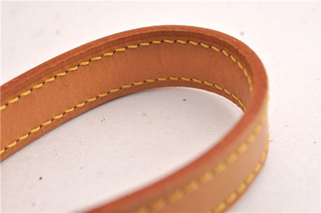 Authentic Louis Vuitton Leather Shoulder Strap Beige 39