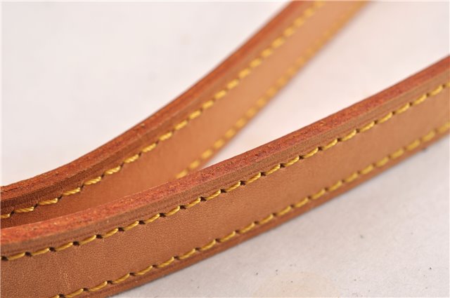 Authentic Louis Vuitton Leather Shoulder Strap Beige 39