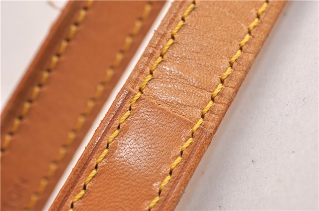 Authentic Louis Vuitton Leather Shoulder Strap Beige 39