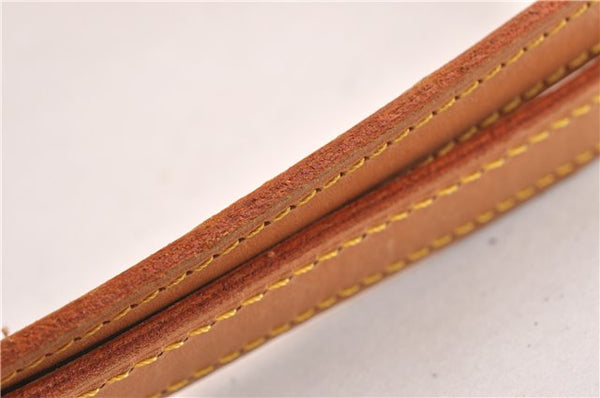 Authentic Louis Vuitton Leather Shoulder Strap Beige 39" LV 7133E