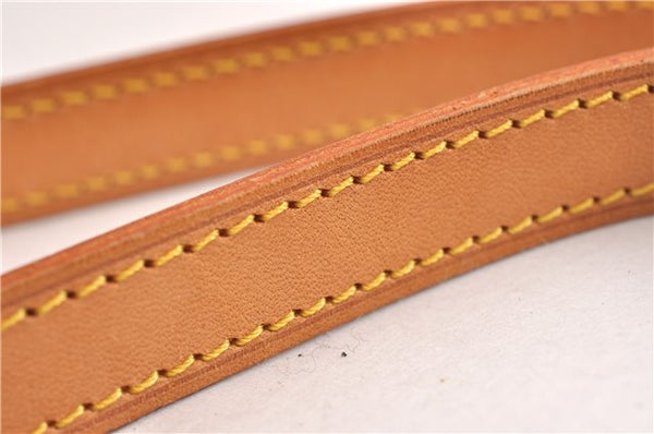 Authentic Louis Vuitton Leather Shoulder Strap Beige 39" LV 7133E