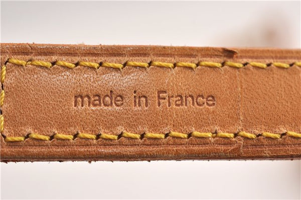 Authentic Louis Vuitton Leather Shoulder Strap Beige 39" LV 7133E