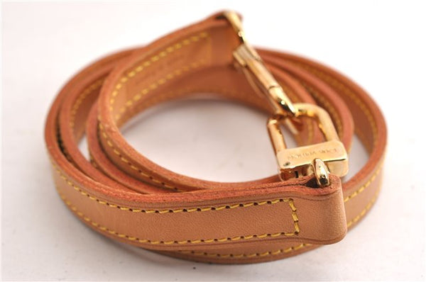 Authentic Louis Vuitton Leather Shoulder Strap Beige 39" LV 7133E