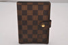 Authentic Louis Vuitton Damier Agenda PM Notebook Cover R20700 LV 7133I