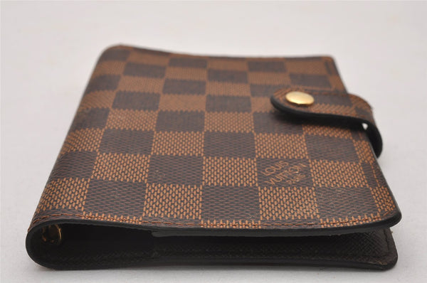 Authentic Louis Vuitton Damier Agenda PM Notebook Cover R20700 LV 7133I