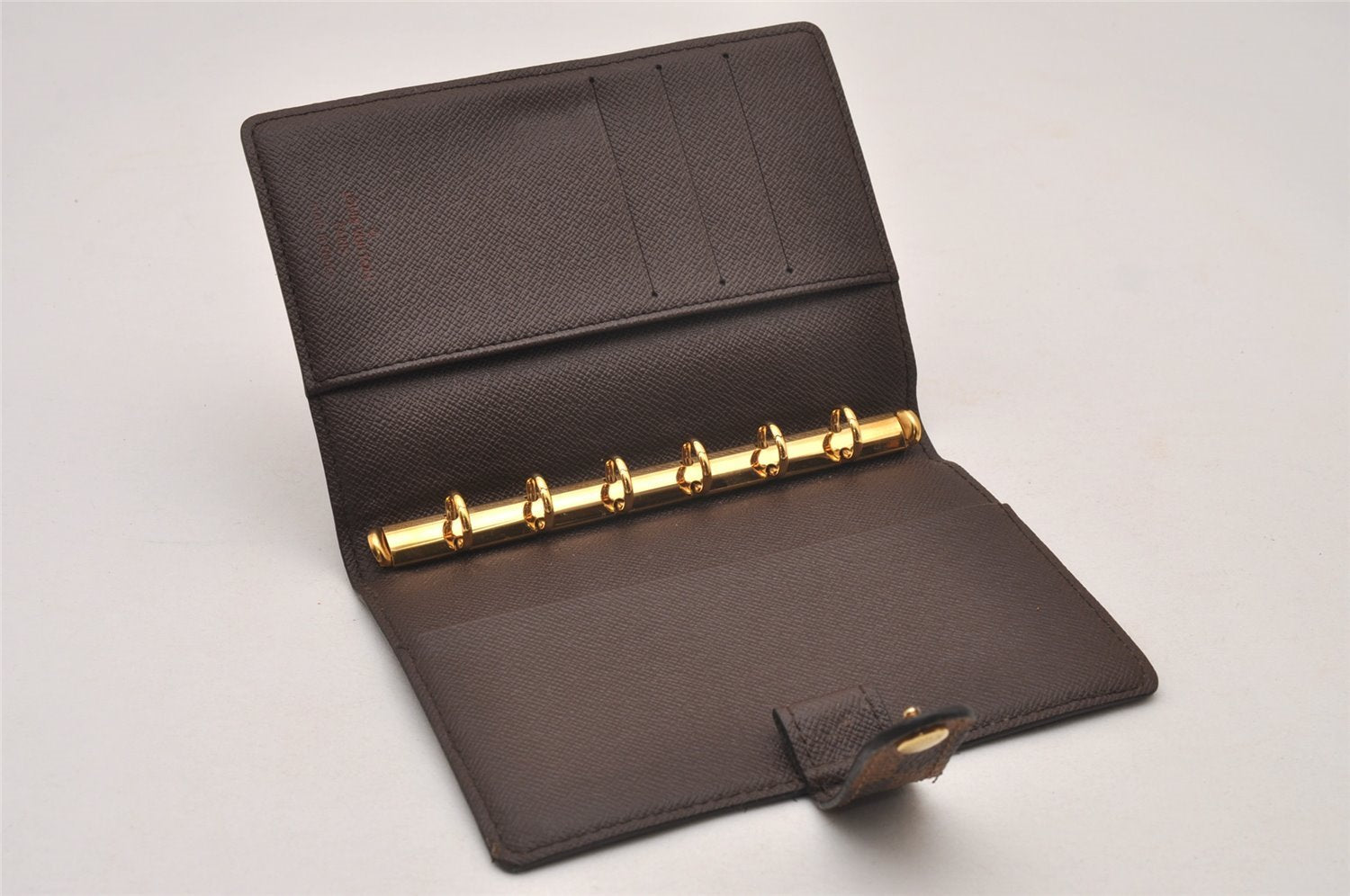 Authentic Louis Vuitton Damier Agenda PM Notebook Cover R20700 LV 7133I