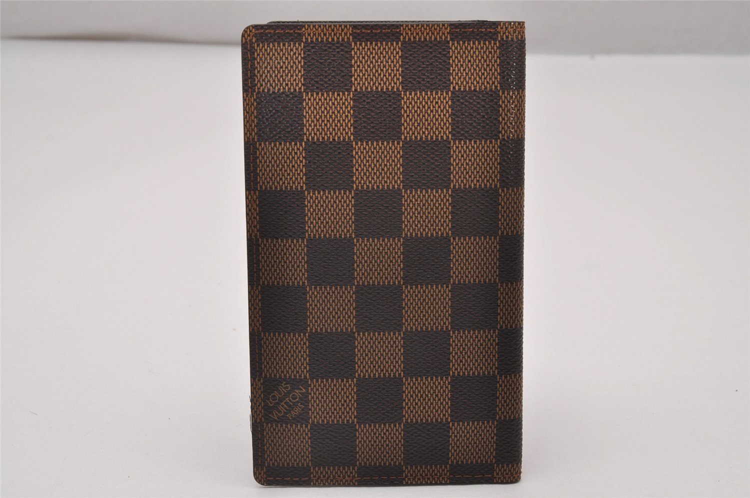 Authentic Louis Vuitton Damier Agenda Poche Notebook Cover R20703 LV 7134I