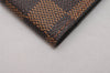 Authentic Louis Vuitton Damier Agenda Poche Notebook Cover R20703 LV 7134I