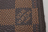 Authentic Louis Vuitton Damier Agenda Poche Notebook Cover R20703 LV 7134I