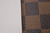 Authentic Louis Vuitton Damier Agenda Poche Notebook Cover R20703 LV 7134I