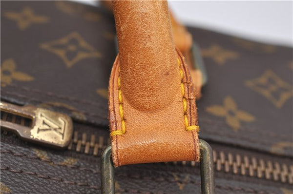 Auth Louis Vuitton Monogram Keepall Bandouliere 60 Boston Bag M41412 LV 7135D