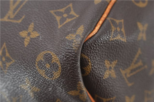 Auth Louis Vuitton Monogram Keepall Bandouliere 60 Boston Bag M41412 LV 7135D