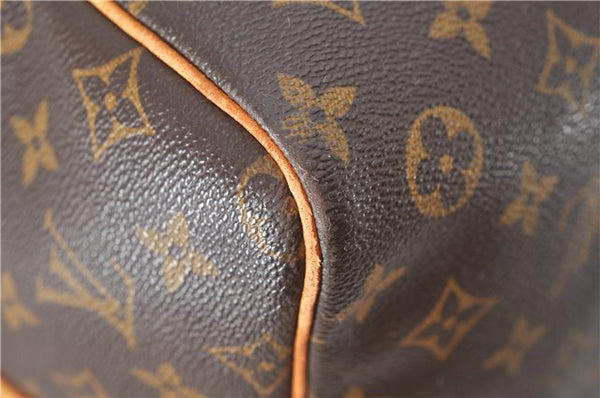 Auth Louis Vuitton Monogram Keepall Bandouliere 60 Boston Bag M41412 LV 7135D