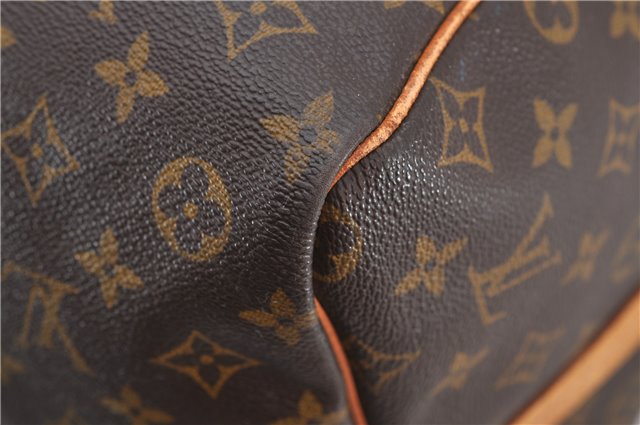Auth Louis Vuitton Monogram Keepall Bandouliere 60 Boston Bag M41412 LV 7135D