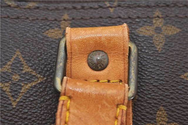 Auth Louis Vuitton Monogram Keepall Bandouliere 60 Boston Bag M41412 LV 7135D